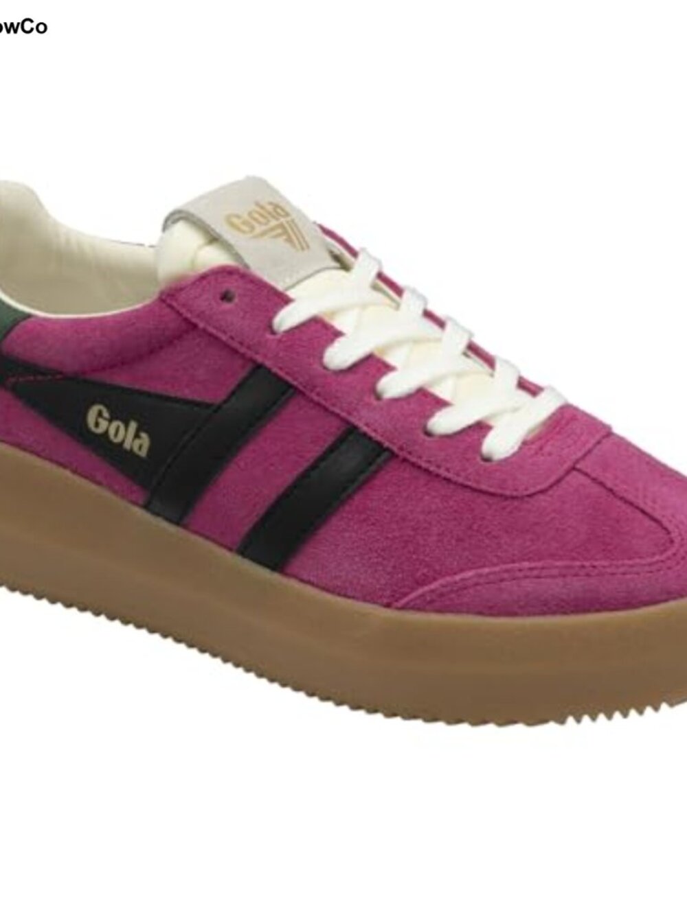 Gola Athena Suede Lace-Up Athletic Sneakers Fitness
